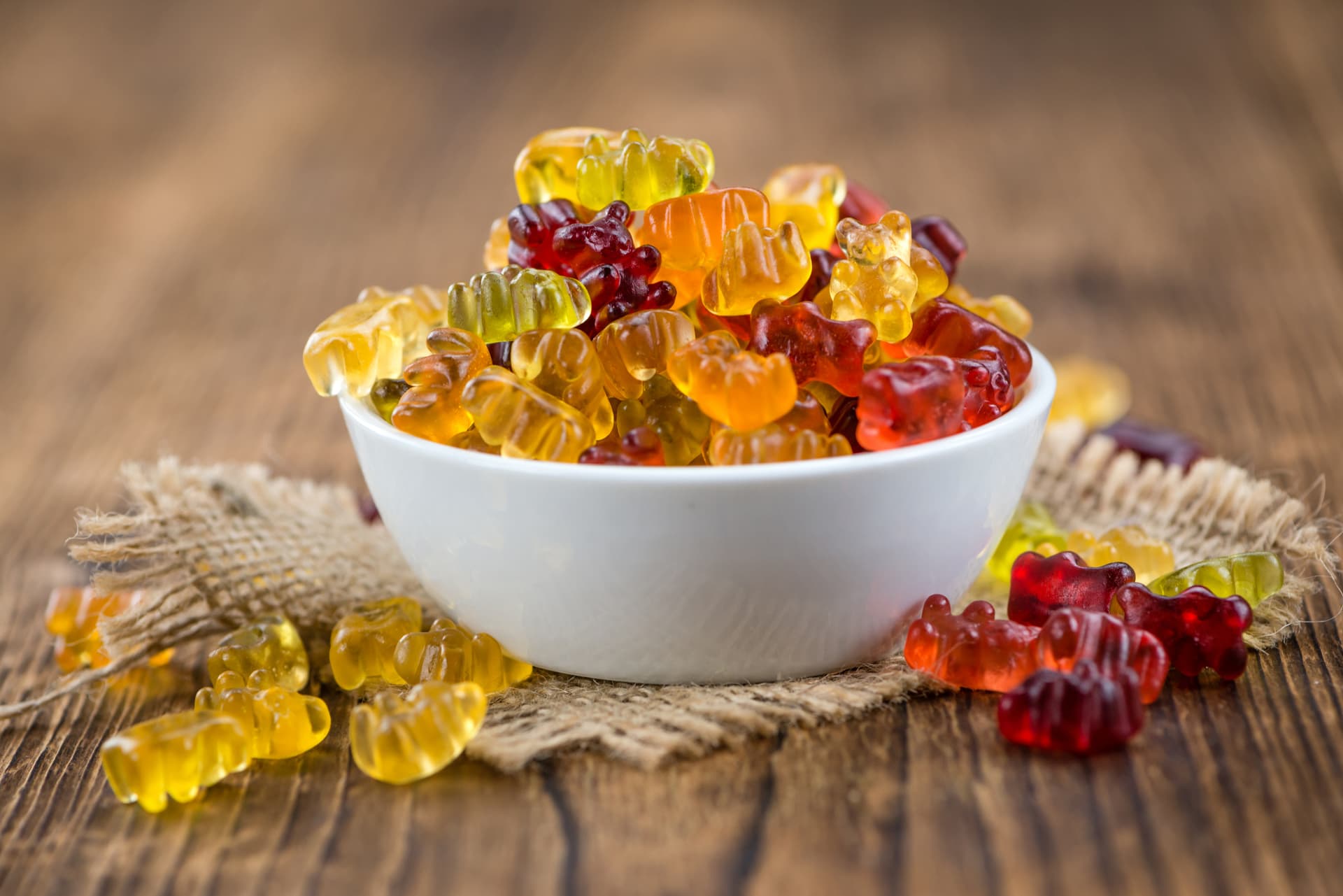 Cannabis in Fruchtgummis gefunden