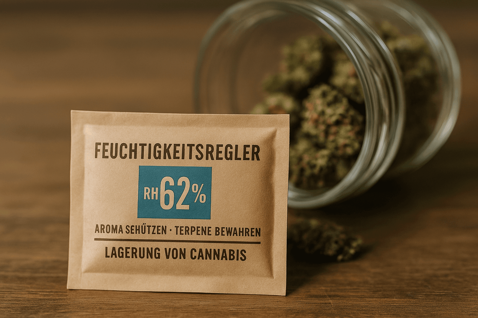Feuchtigskeitsregler boveda Cannabis Lagerung Kartonfabenes Päckchen Feuchtigkeitsregler ähnlich boveda